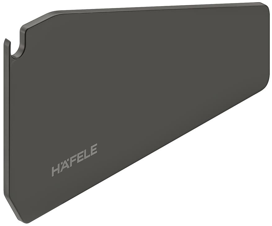 Заглушки Free Up, антрацит, Hafele