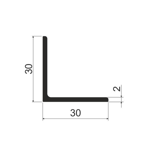 Уголок для световой полки (профиль LT 20)