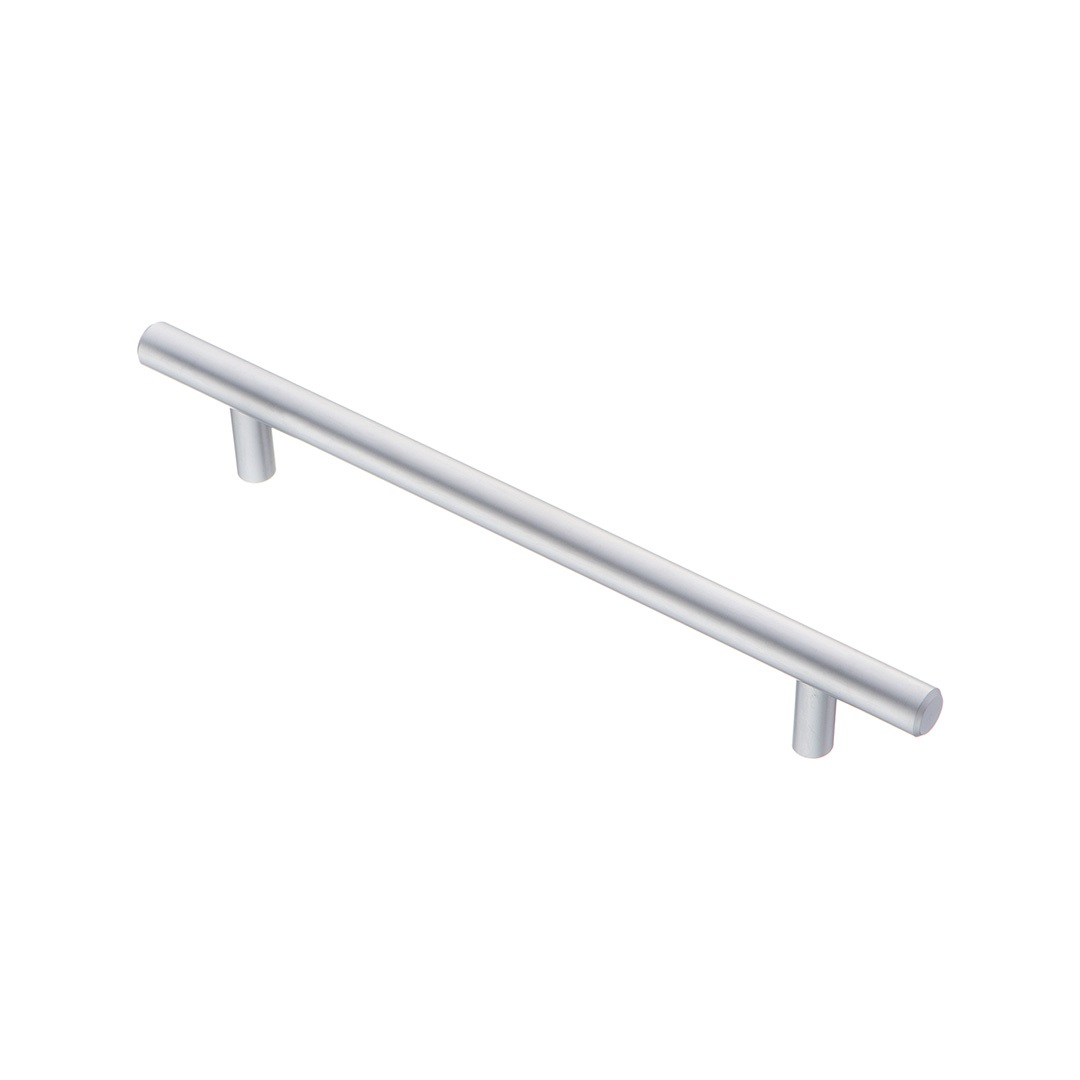 Ручка-рейлинг, матовый хром, d=10мм, 160/220мм, CMF