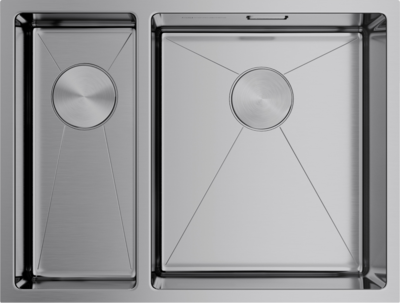 Мойка Taki 58-2-U/IF-IN-R, нержавеющая сталь, нержавеющая сталь
