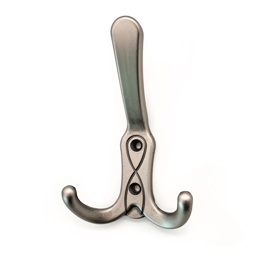 Крючок, WR43-G11, трехрожковый, патинированный никель, Gamet