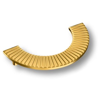 Ручка-скоба, 1193 128MP11, 128мм, металл, глянцевое золото