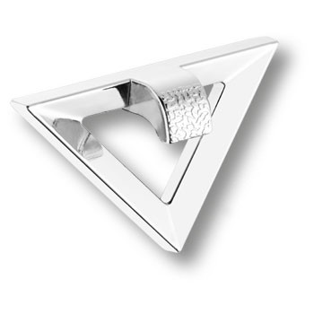 Ручка-скоба, 7430.032 Chrome, 32мм, металл, глянцевый хром