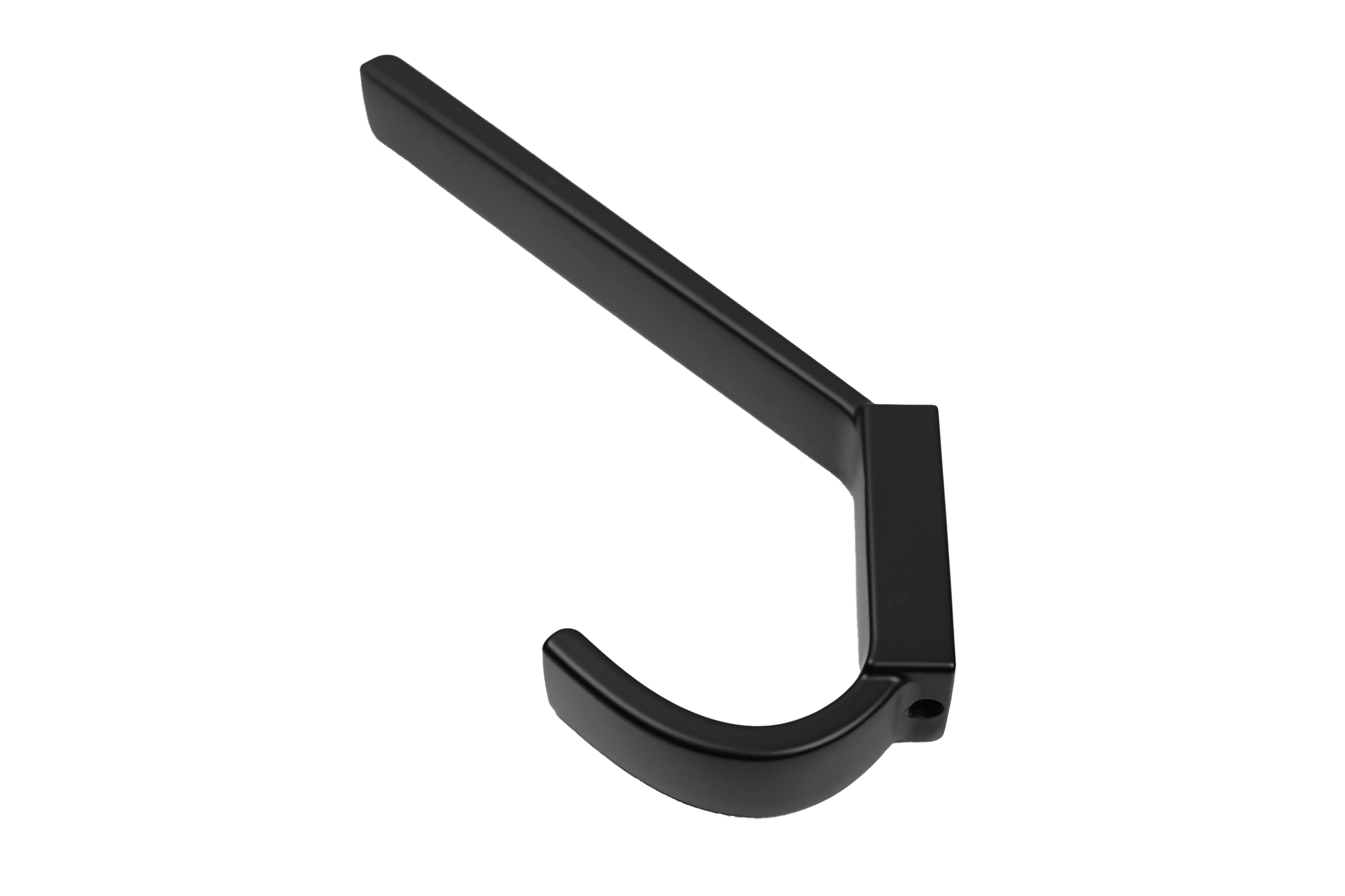 Крючок, 236, двухрожковый, металл, черный матовый