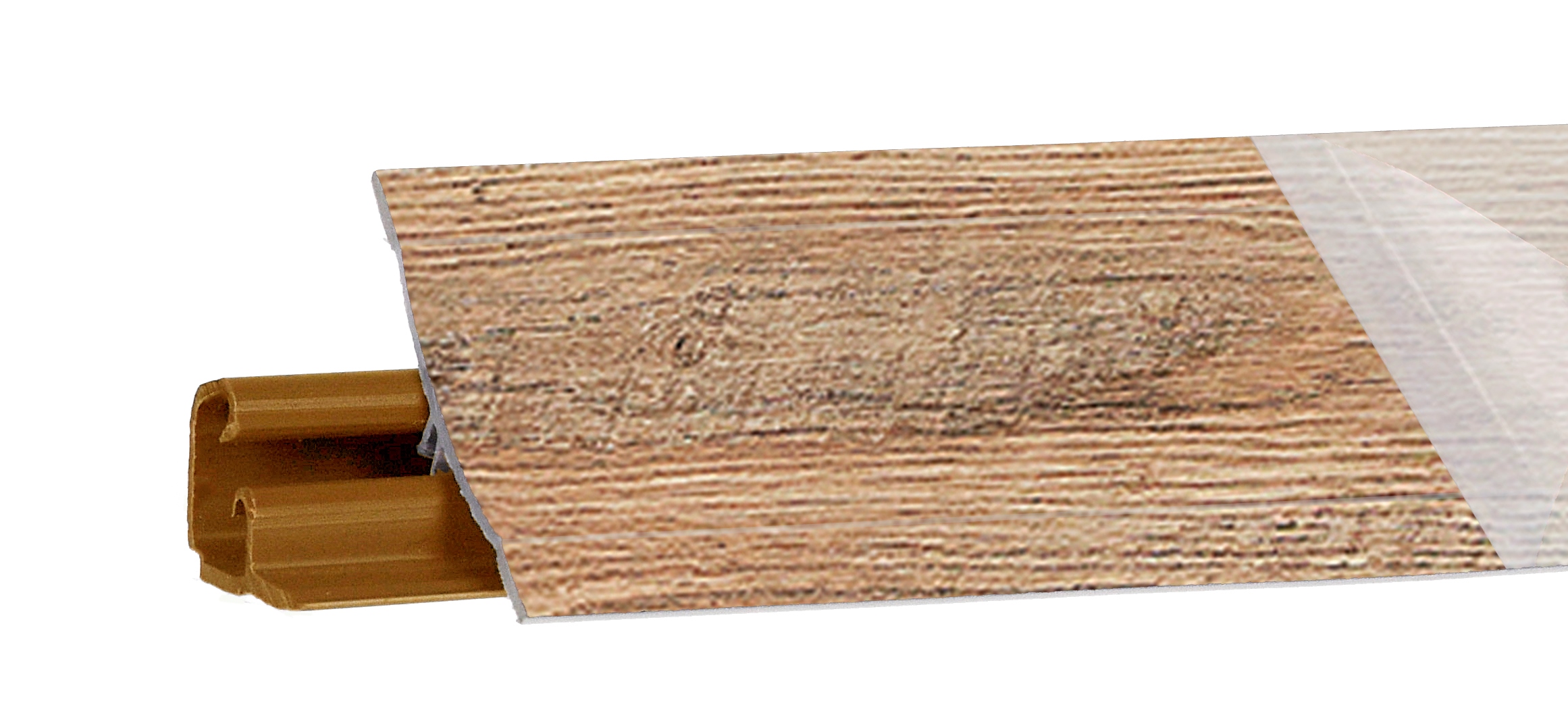 Плинтус LB-23, дуб Аляска, 3000мм, Россия