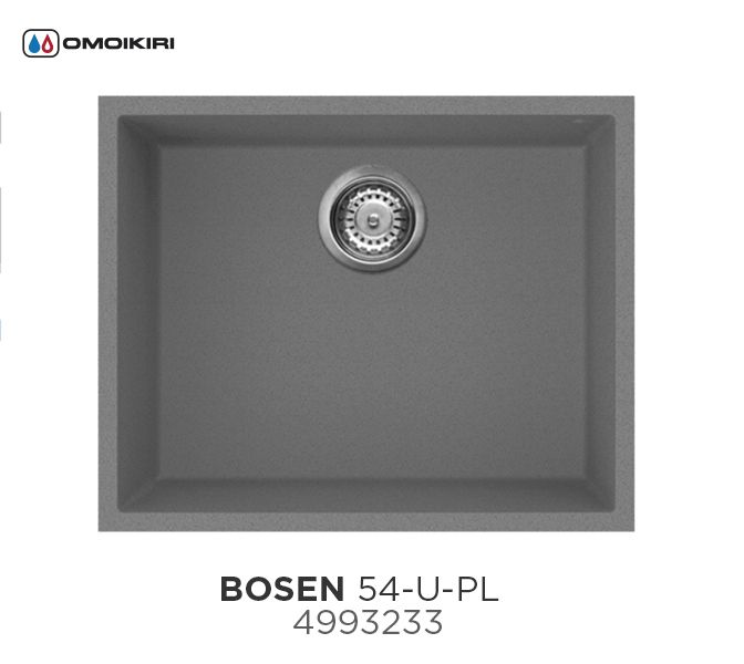 Мойка Bosen 54-U-PL, Tetogranit/платина