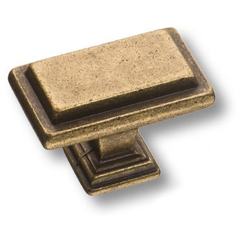 Ручка-кнопка, 15.368.00.12, 26х24х40мм, металл, античная бронза