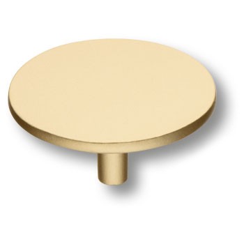 Ручка-кнопка, 4137002PC35, d=50мм, металл, матовое золото