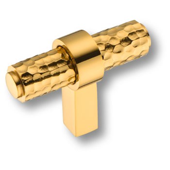 Ручка-кнопка, 07235-003-T13-50, металл, глянцевое золото