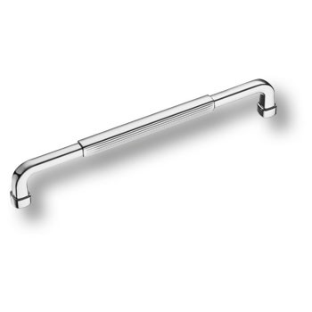 Ручка-скоба, 552-192-Chrome, 192мм, металл, глянцевый хром