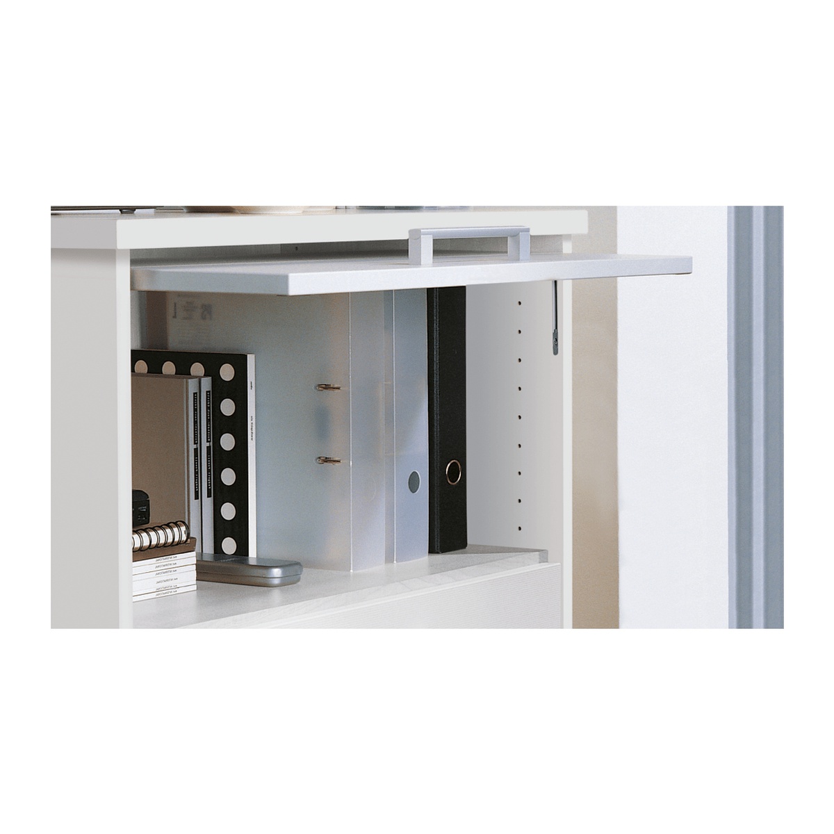 Механизм для подъемно-задвижных створок Lift Up, толщина створки 18-19 мм, пластик, серый