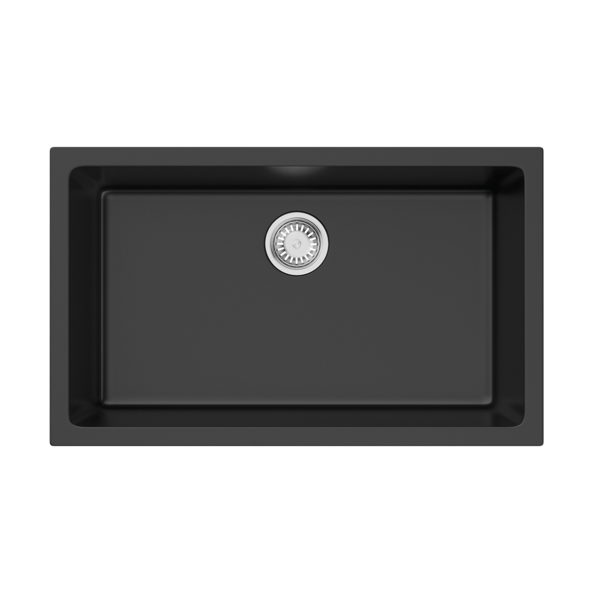 Мойка Okinoshima 76-U/I-BL, Natceramic/черный