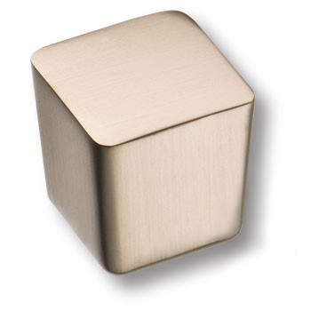 Ручка-кнопка, 8151-038, 28х25х25мм, металл, сатиновый никель