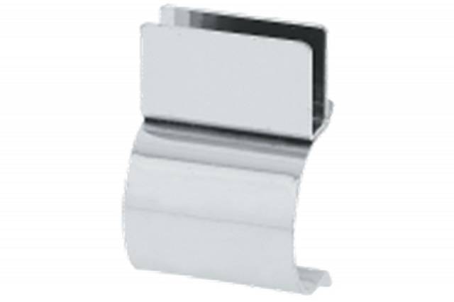 R-20СК Крепление вертикальное боковое для стекла, металл, хром