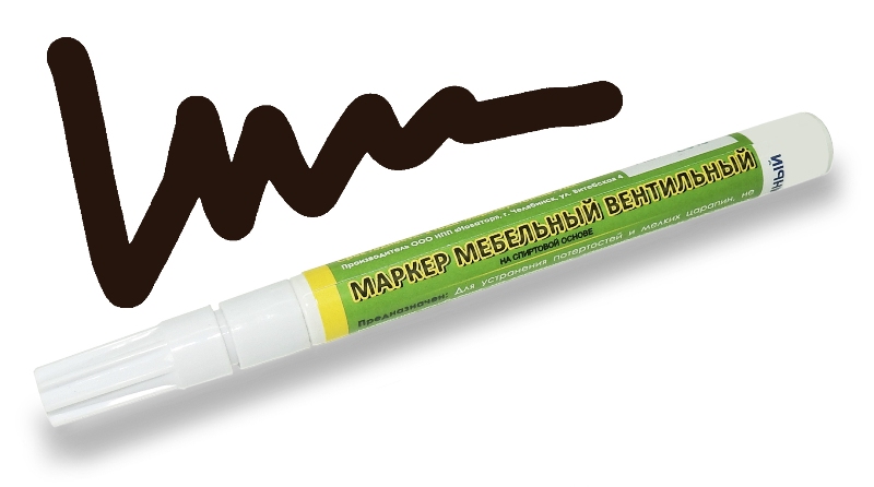 Маркер вентильный Венге темный