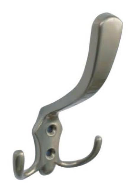 Крючок, 200.02, трехрожковый, матовый никель, CMF