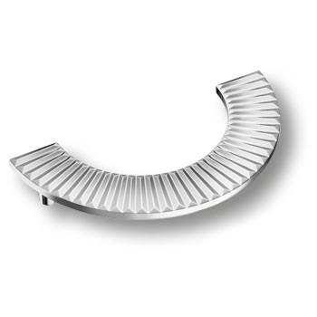 Ручка-скоба, 1193 128MP02, 128мм, металл, глянцевый хром