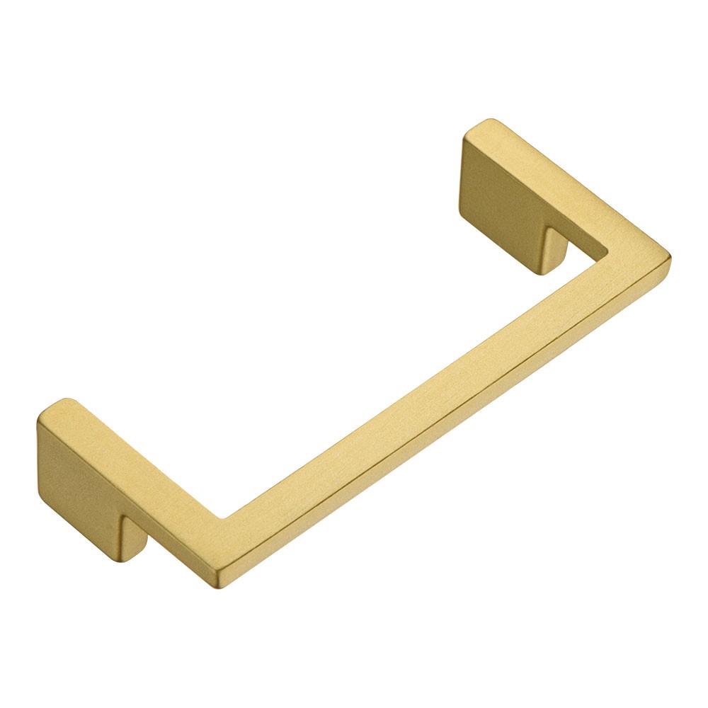 Ручка-скоба, 1080 Matt Gold, 96мм, металл, матовое золото