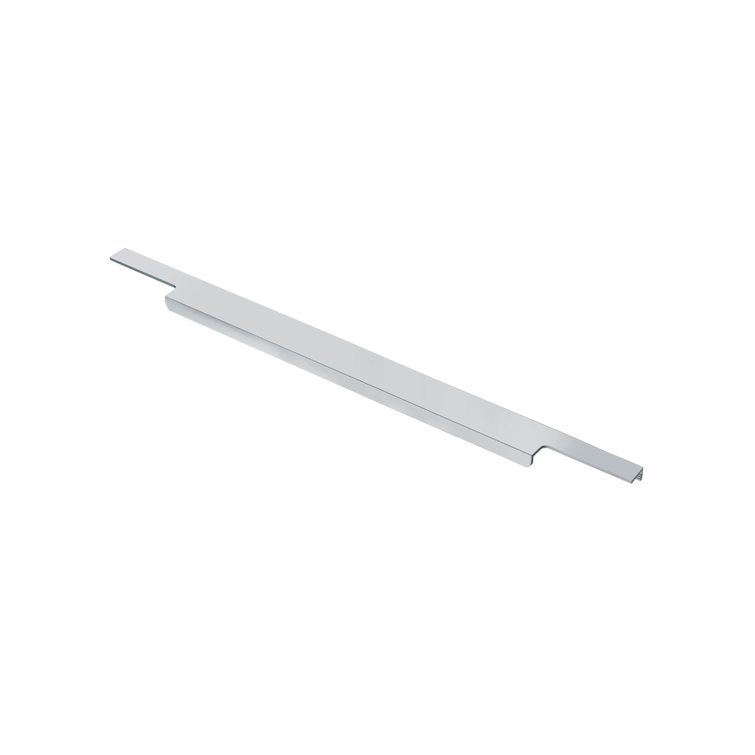 Ручка торцевая, RT-001-500, 224мм, металл, хром