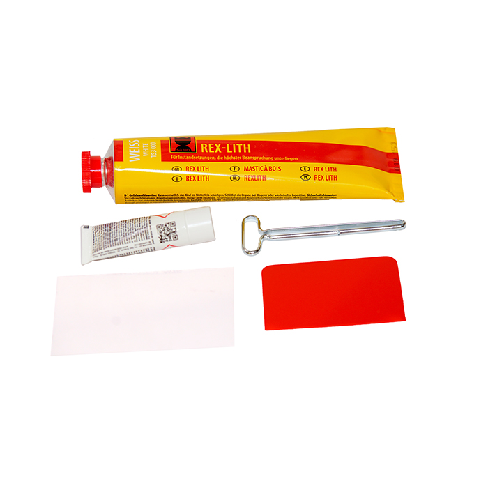 Полиэфирная шпатлевка 200гр, древесная