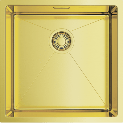 Мойка Taki 44-U/IF-LG, нержавеющая сталь, светлое золото