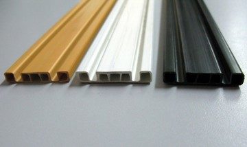 Направляющая "Дабл", L=2000мм, охра, пластмасса