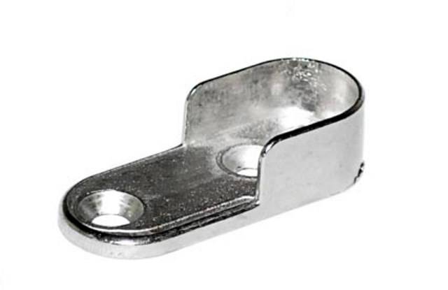 Штангодержатель для овальной штанги, литой, никель, Китай