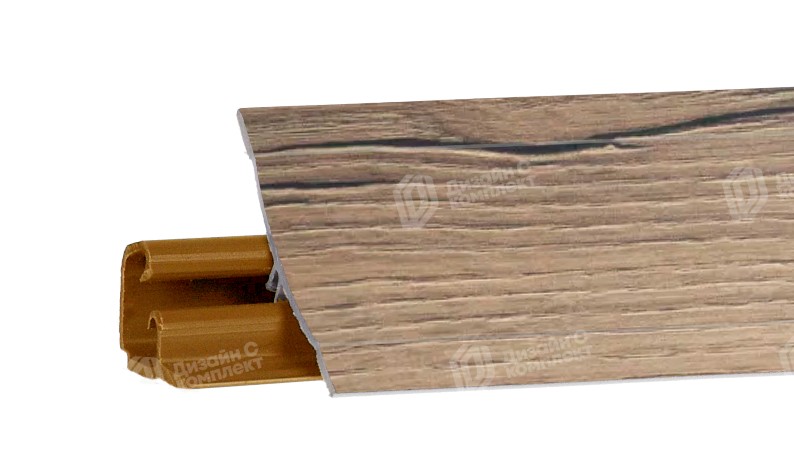 Плинтус LB-23, дуб делано, 3000мм, Россия