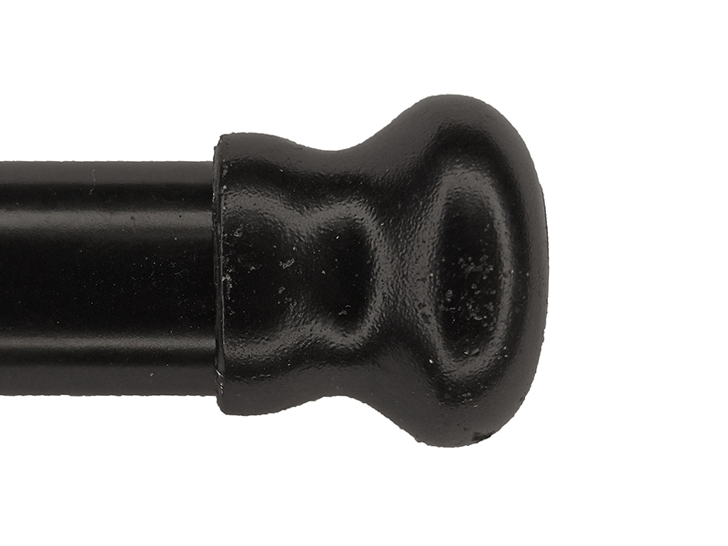 Заглушка для рейлинга "Ретро", черный матовый 