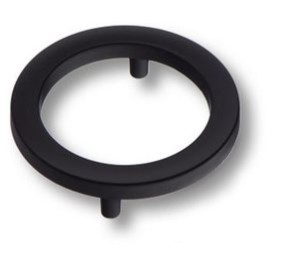 Ручка-скоба, 6220 Matt Black, 64мм, металл, чёрный матовый