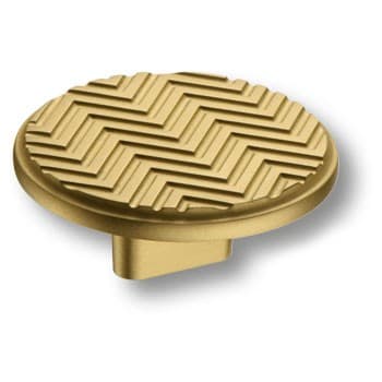 Ручка-кнопка, 4198 016MP35, d=60мм, металл, матовое золото