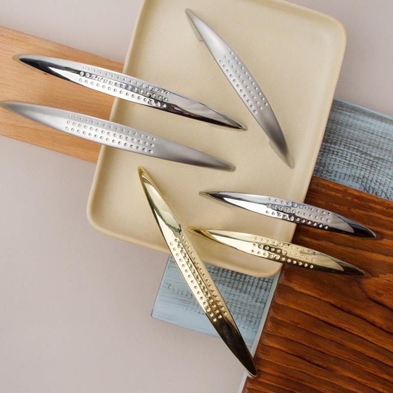 Ручка-скоба, 2131, 128мм, металл, бронза