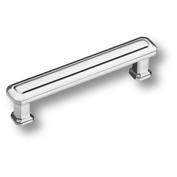 Ручка-скоба, 1101096MP02, 96мм, металл, глянцевый хром