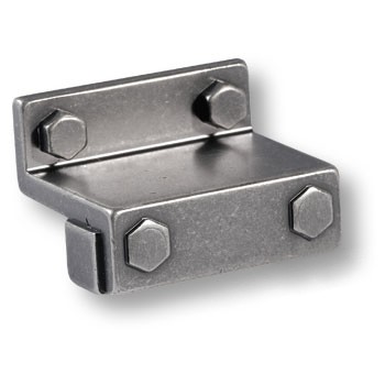 Ручка-кнопка, 15.384.32.38, 35х29х48мм, металл, состаренный никель