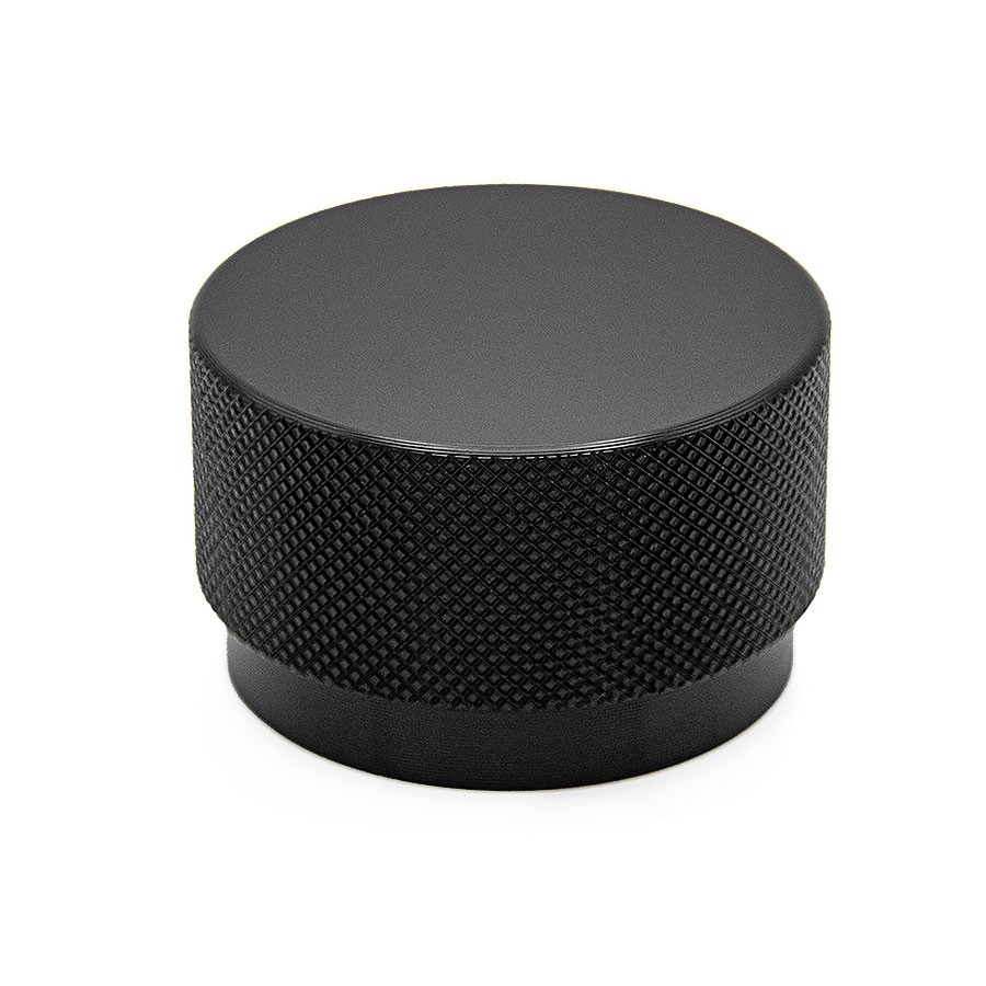 Ручка-кнопка, GRAF BIG, 0486050L30, d=50мм, металл, черный, Viefe