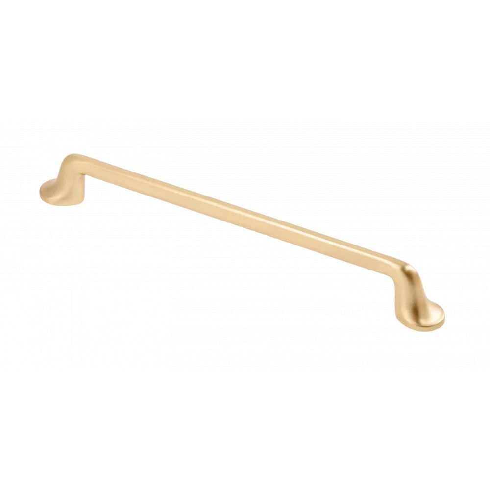 Ручка-скоба, FABRICIO, 192мм, металл, брашированное золото