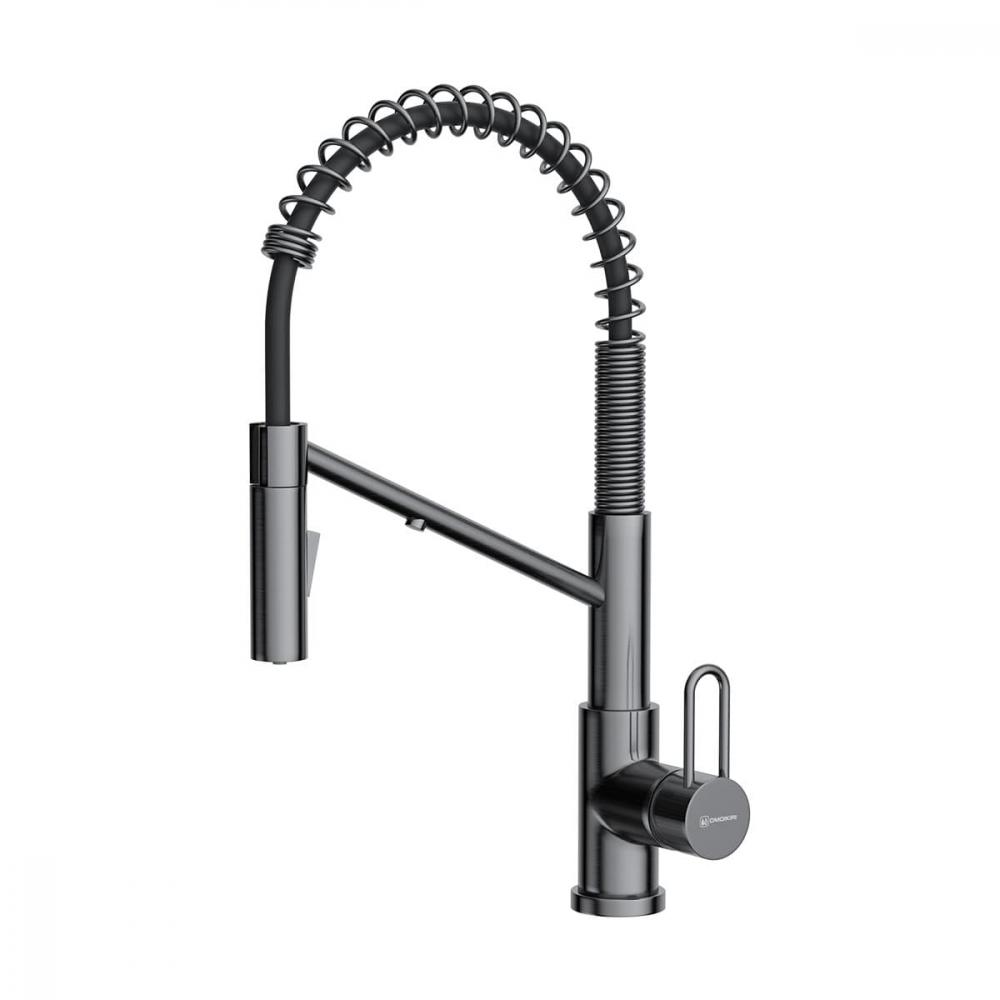 Смеситель Mikawa 2 Plus-SB-GM, латунь, вороненая сталь