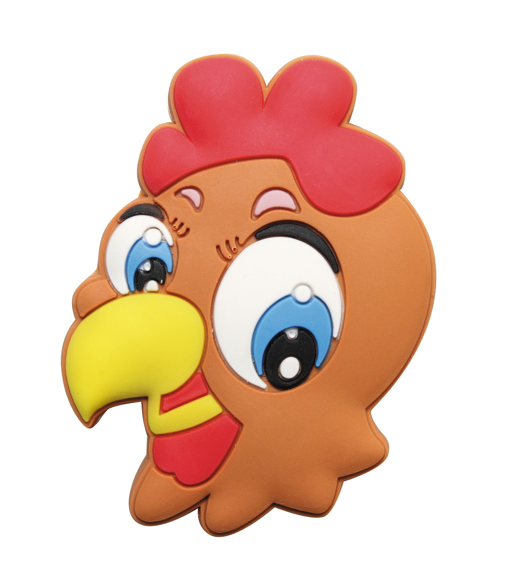 Ручка UM-KID-O, 47х35х22мм, резина, "петушок", GTV