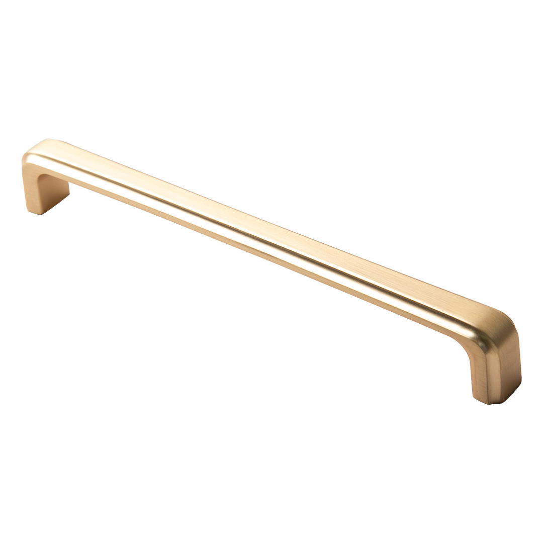 Ручка-скоба, 2625, 192мм, металл, матовое золото