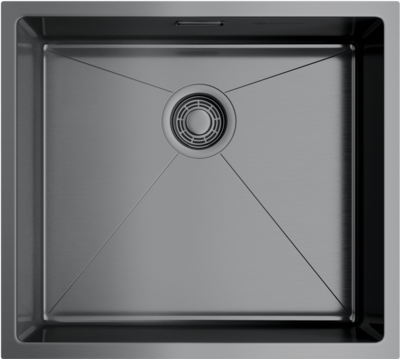 Мойка Taki 49-U/IF-GM, нержавеющая сталь, вороненая сталь