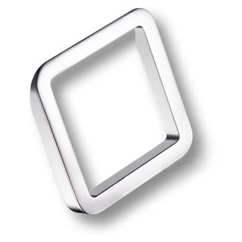 Ручка-кольцо, 8230 0064 CR, 23х72х72мм, металл, глянцевый хром