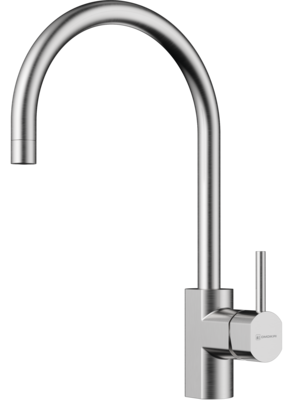 Смеситель Wakayama-BN, латунь, нержавеющая сталь  