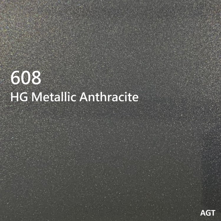 Панель, 608/3088, 18мм, 1220х2800мм, антрацит металлик/темно-серый, AGT
