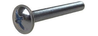 Винт для ручек М4х50мм, полусфера, цинк