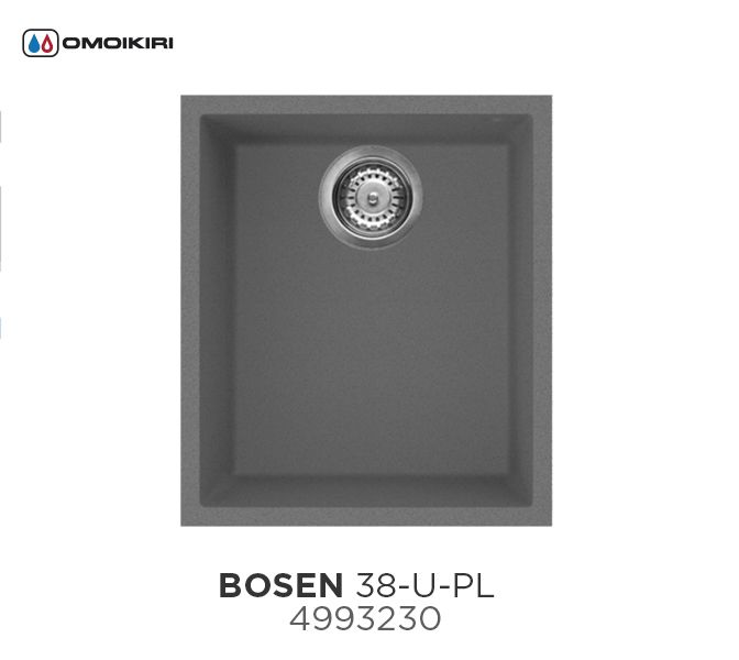 Мойка Bosen 38-U-PL, Tetogranit/платина