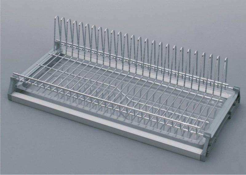 Сушка одноуровневая, 800мм, с поддоном, хром, Rejs