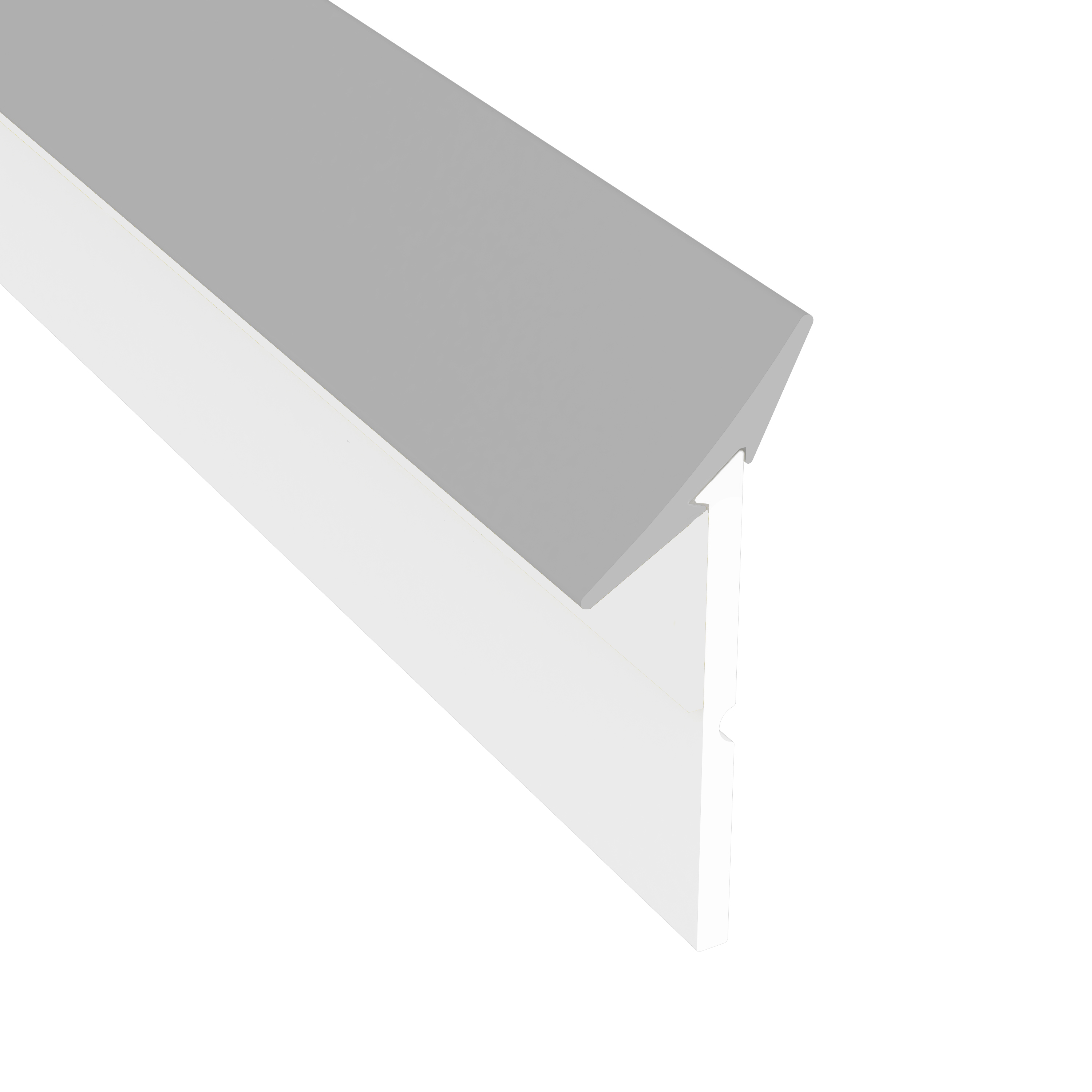 Плинтус гибкий СИЛИ, L=4,2 м, серый 13, Россия