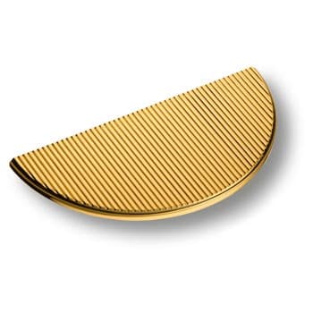 Ручка-скоба, 1197 096MP11, 96мм, металл, глянцевое золото