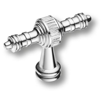 Ручка-кнопка, 07149-005, 36х16х51мм, металл, глянцевый хром