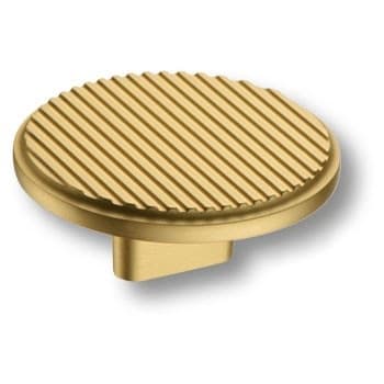 Ручка-кнопка, 4197 016PC35, d=60мм, металл, матовое золото